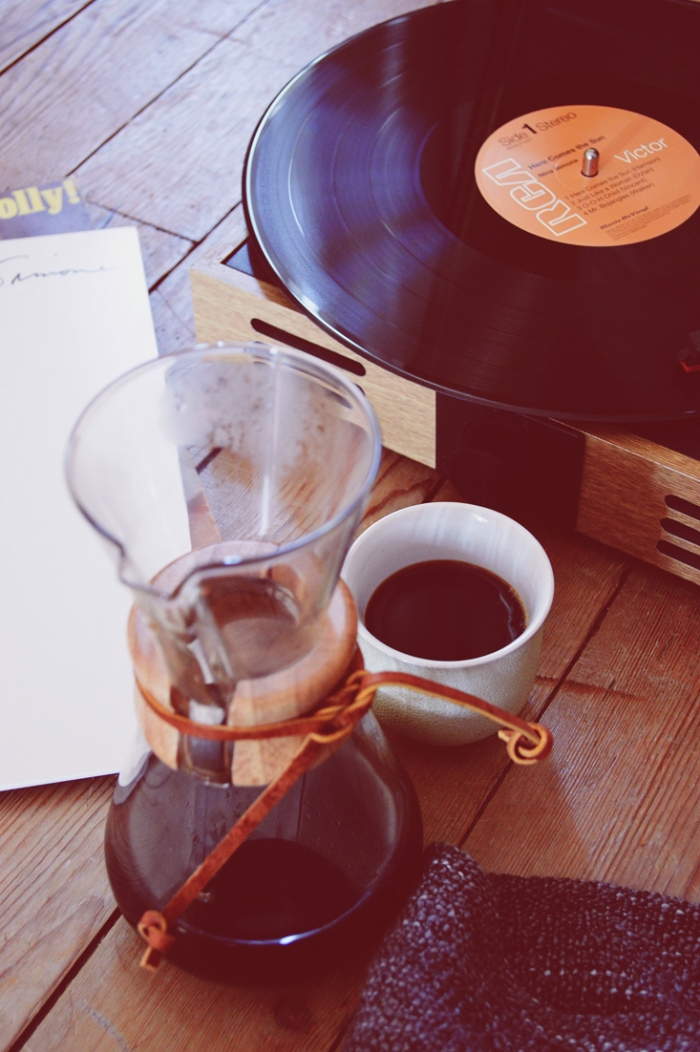 of coffee and music